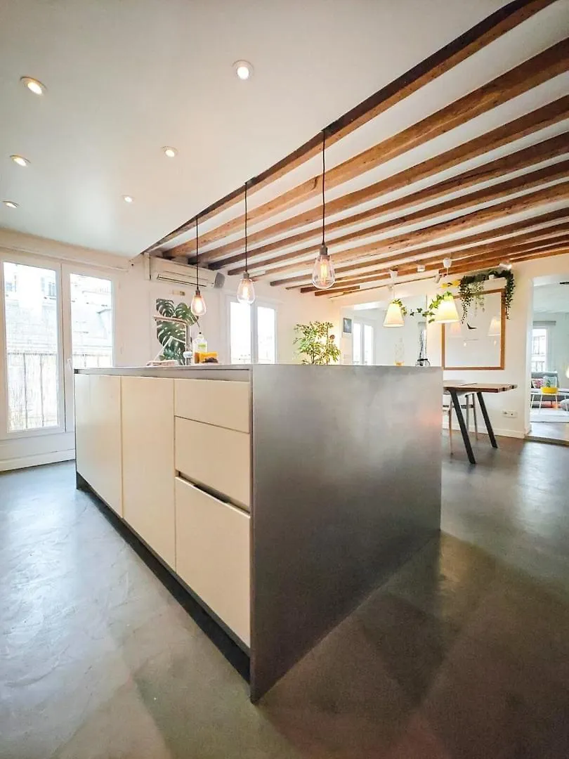 Saint-Germain-Des-Pres Love Story Paris Apartment