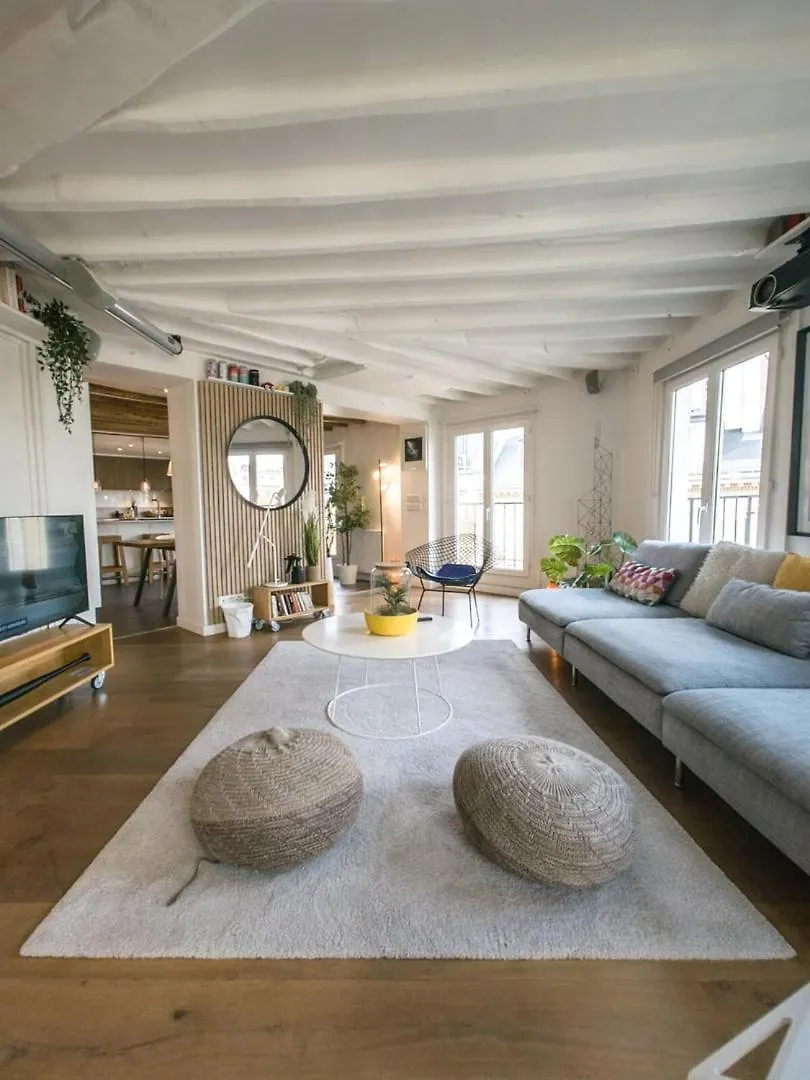 Saint-Germain-Des-Pres Love Story Paris Apartment
