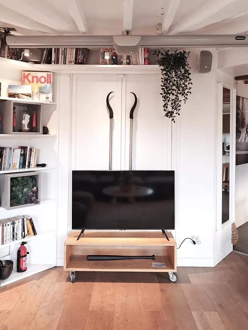 Saint-Germain-Des-Pres Love Story Paris Apartment